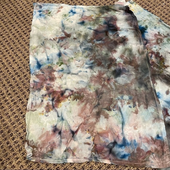 tie dyed kitchen flour sack hand dish towels neutral earth tones - 2 available - Picture 3 of 6